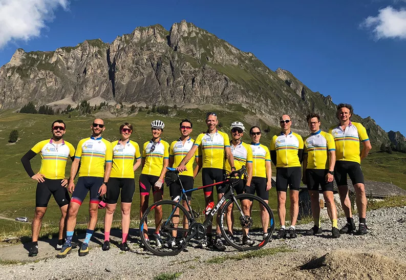 Das Team von Ride for the Cure 2021