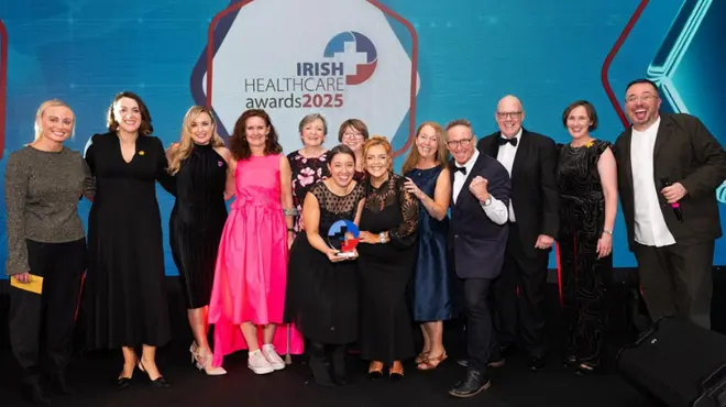 Novartis Ireland Eurovision Patient Choir Contest wins at the Irish Medical Times Irish Healthcare Awards 2025 Novartis Ireland Eurovision Patient Choir Contest wins at the Irish Medical Times Irish Healthcare Awards 2025