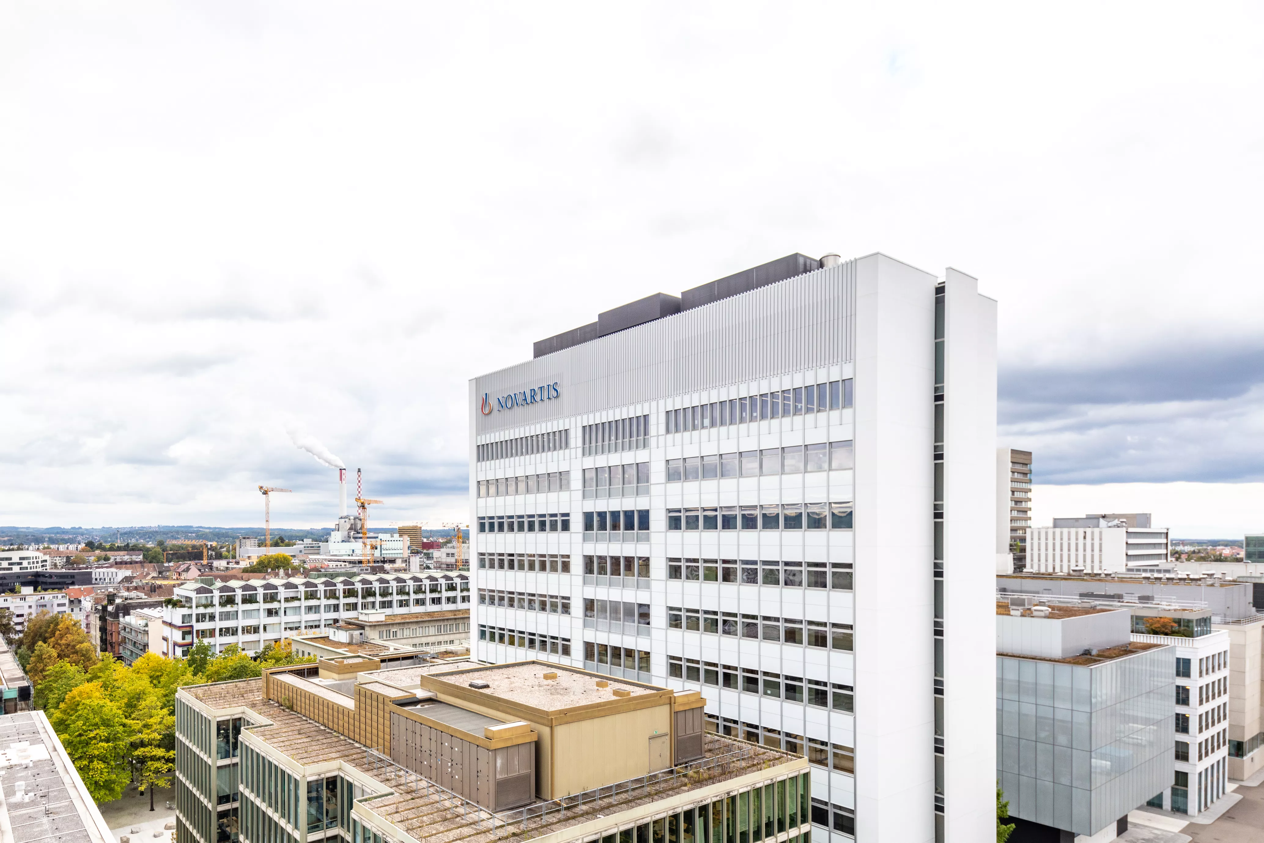 View of Banting 1 building on Novartis Campus