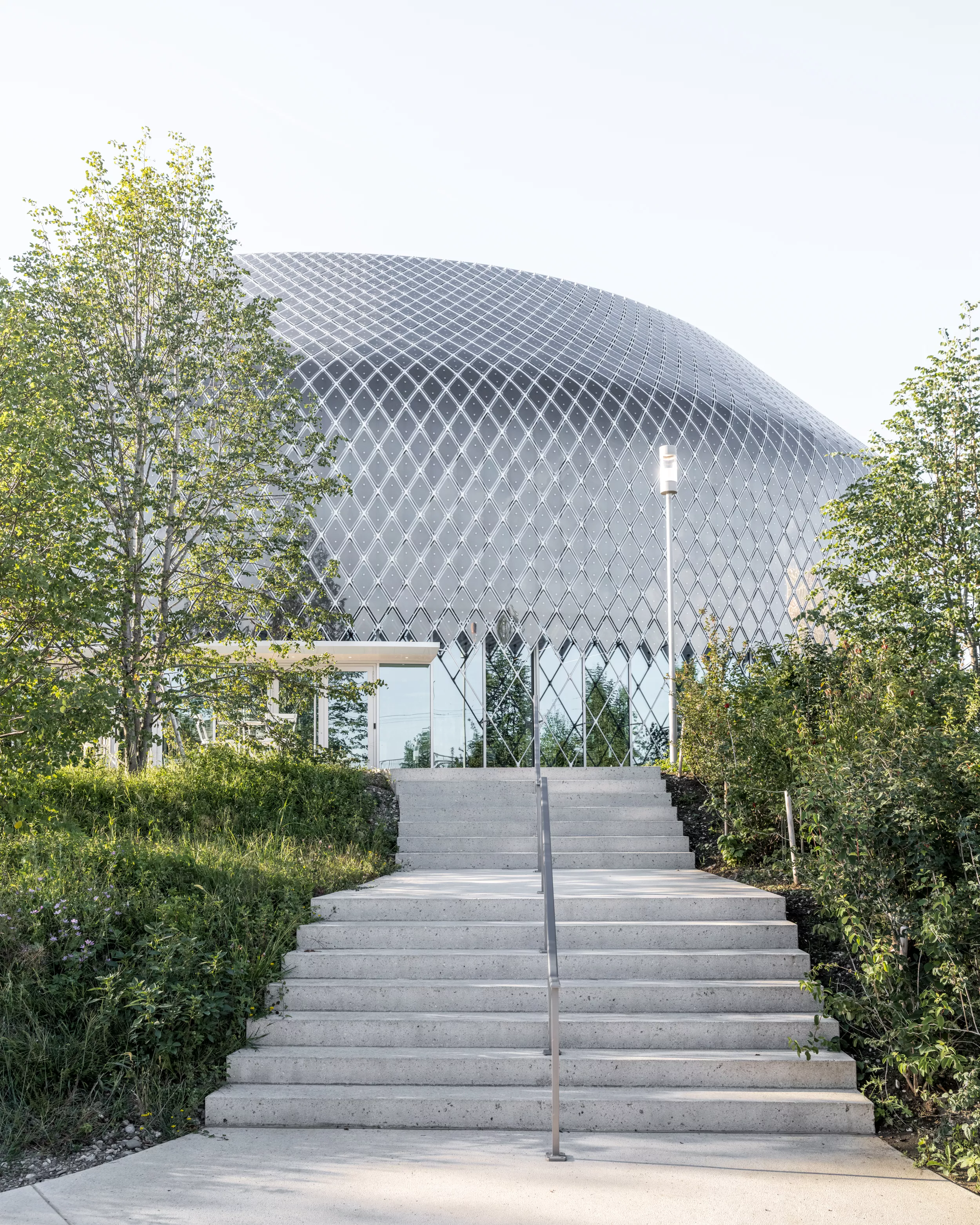 Main Entrance Novartis Pavillon Novartis